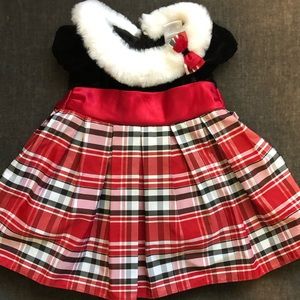 Jona Michelle brand Red lace holiday dress